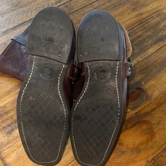 Vintage Frye Leather Harness Boots - Picture 2 of 5